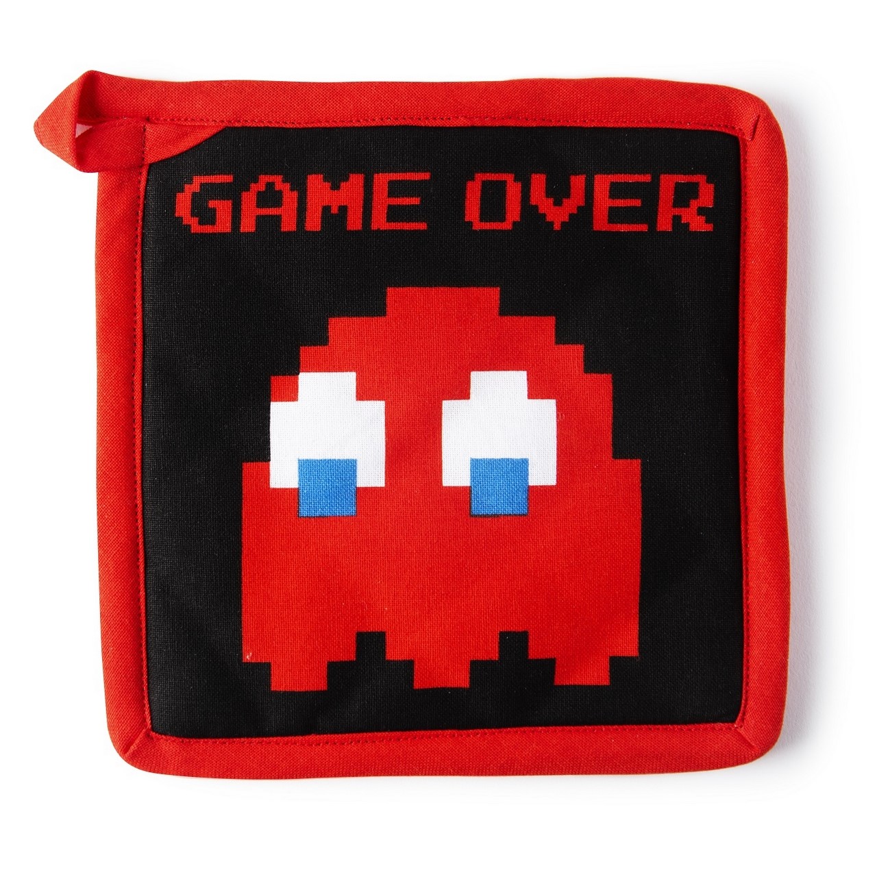 Presina forno Pac-man trapuntato cotone cm 20x20 cod.65322